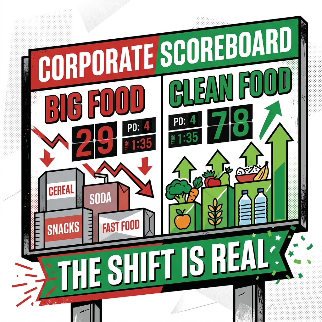 Big Food Is Blinking. Here’s the Scoreboard.