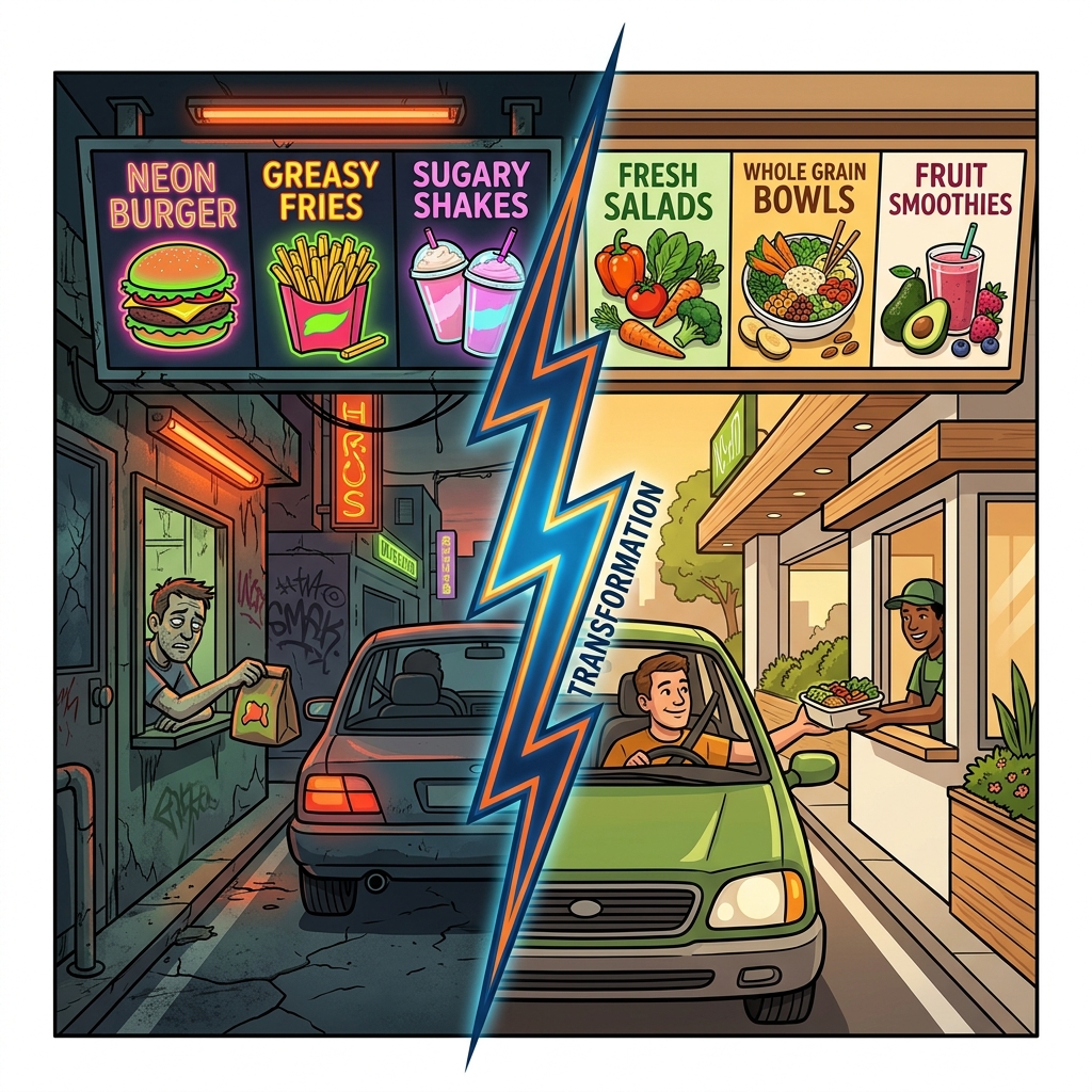 Hold the Dye: Fast Food Is Quietly Getting Less Disgusting